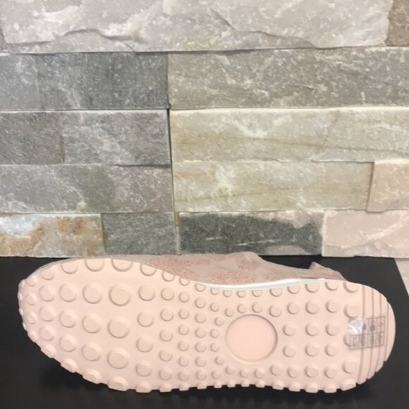 MICHAEL Michael Kors Bodie Metallic Logo Knit Slip-On Trainer - Picture 4 of 4